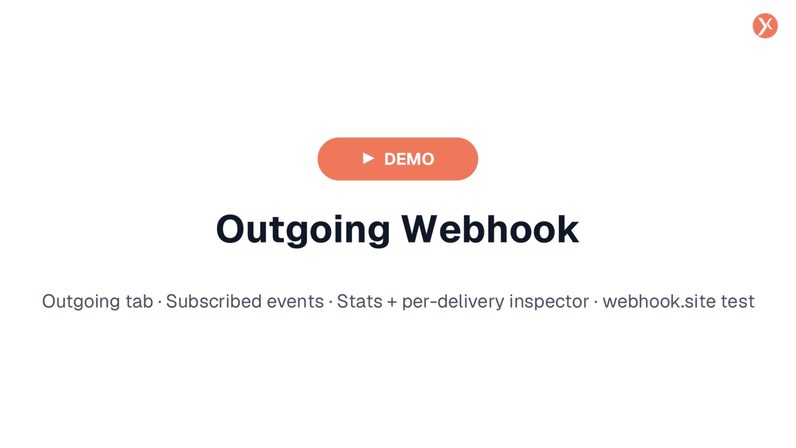 Outgoing Webhook Demonstration