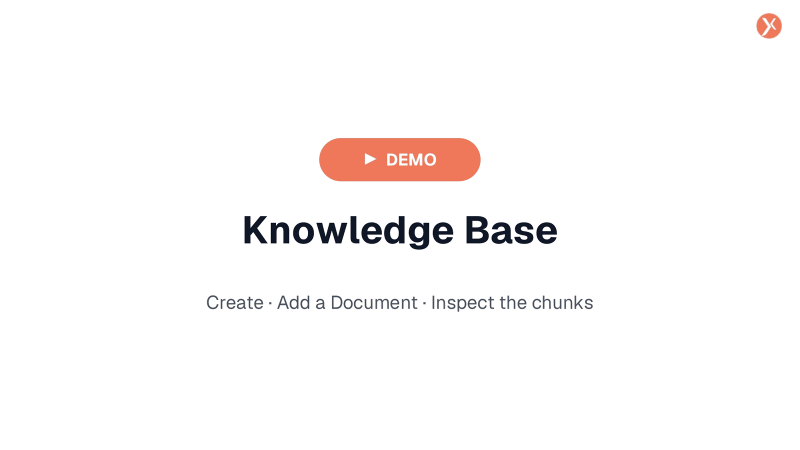 Knowledge Base Demo