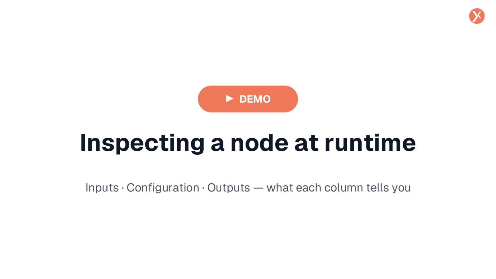 Inspecting a Node at Runtime