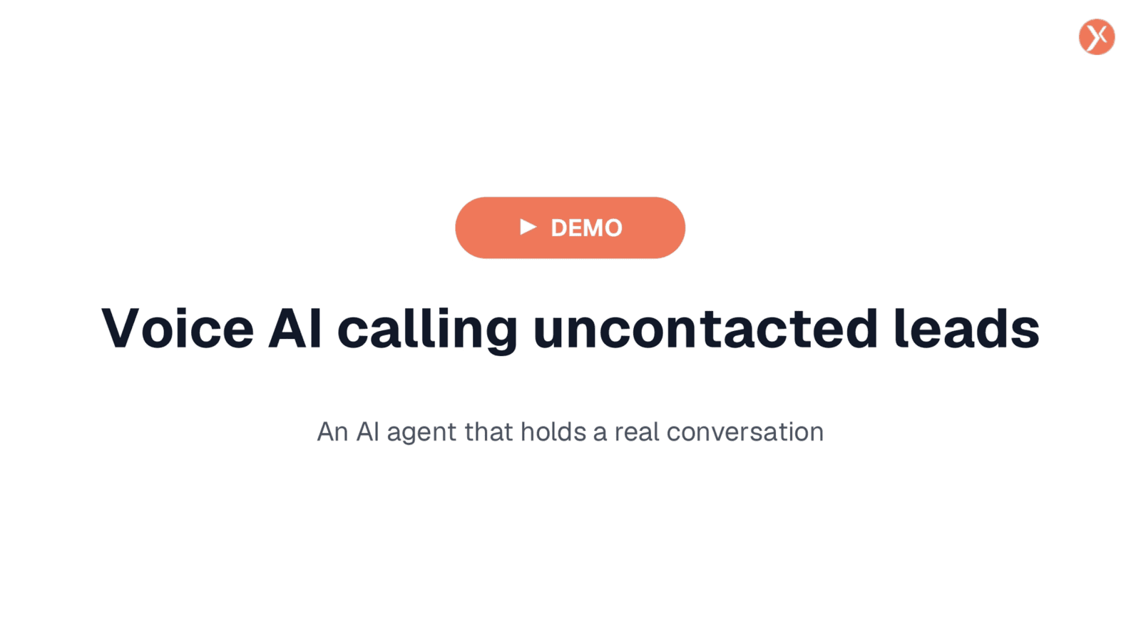 Voice AI Calling Uncontacted Leads
