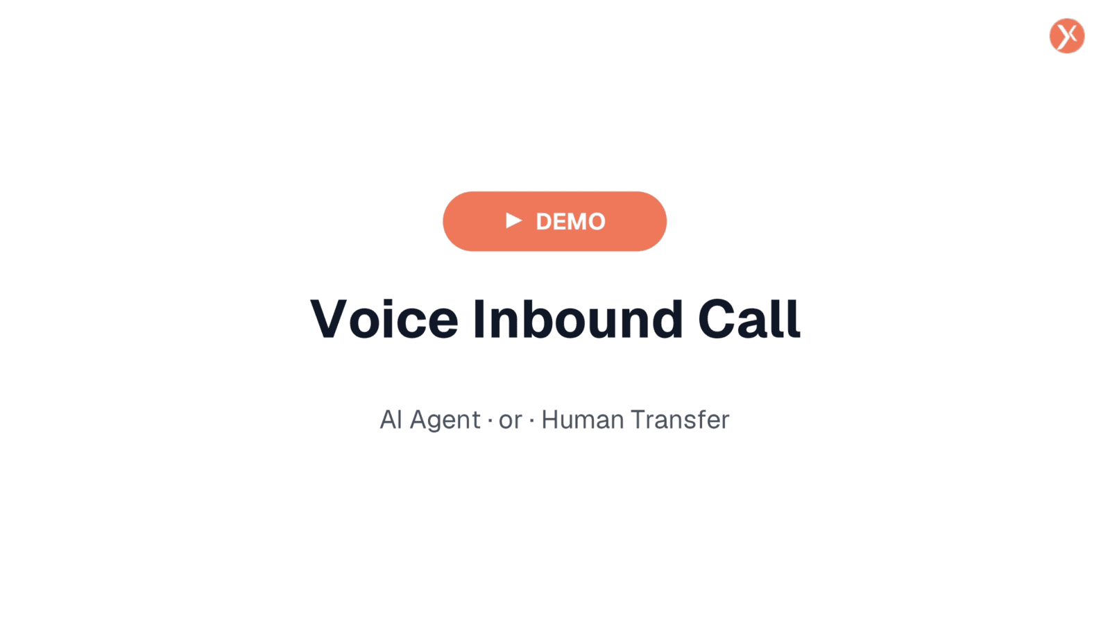 Voice Inbound Call Demo