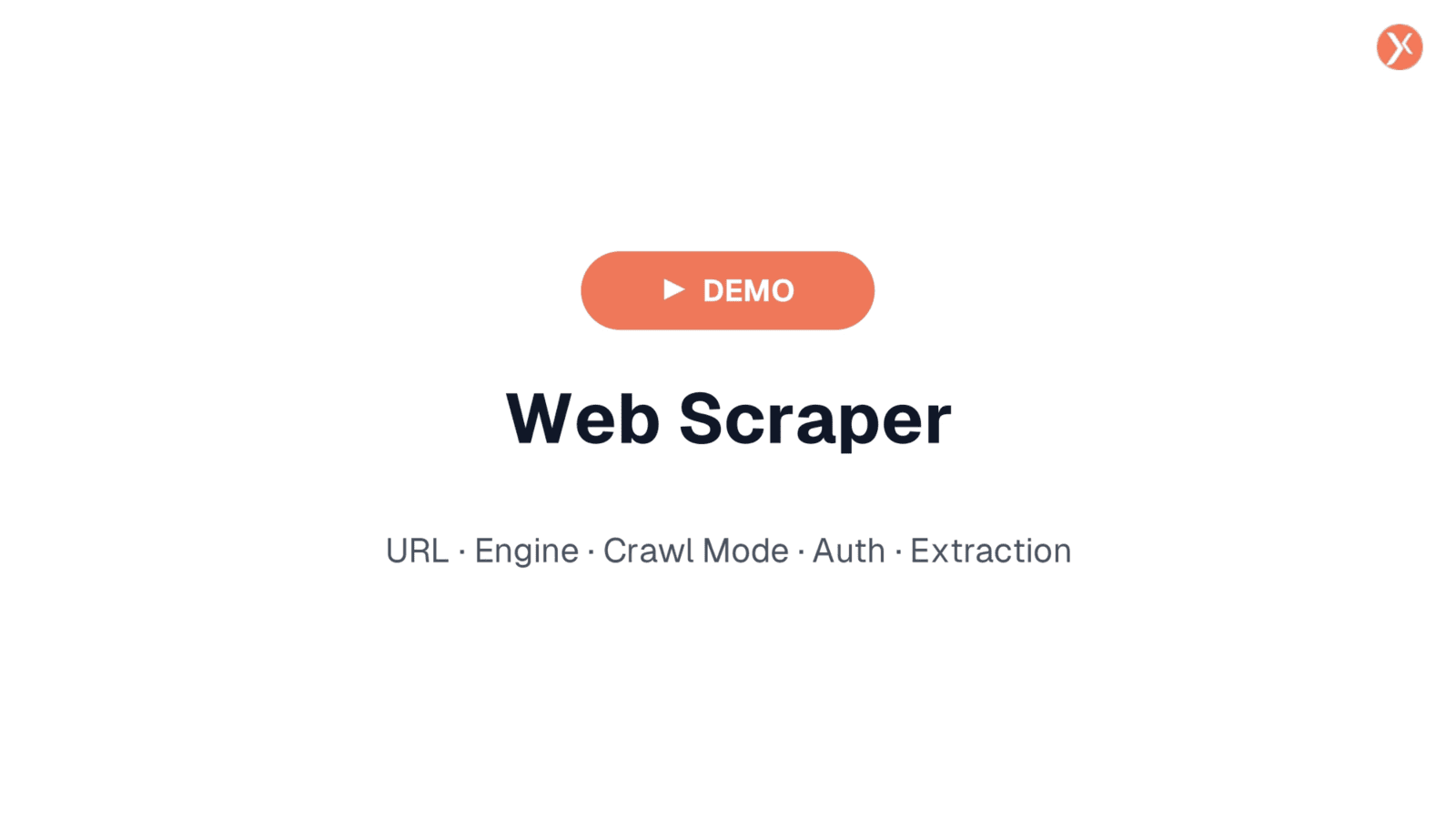 Web Scraper Demo