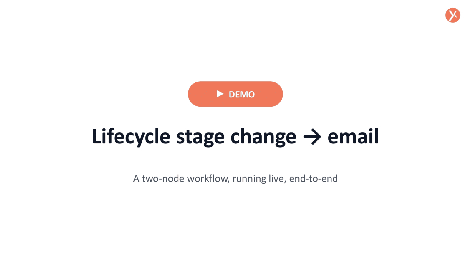 Lifecycle Stage Change to Email