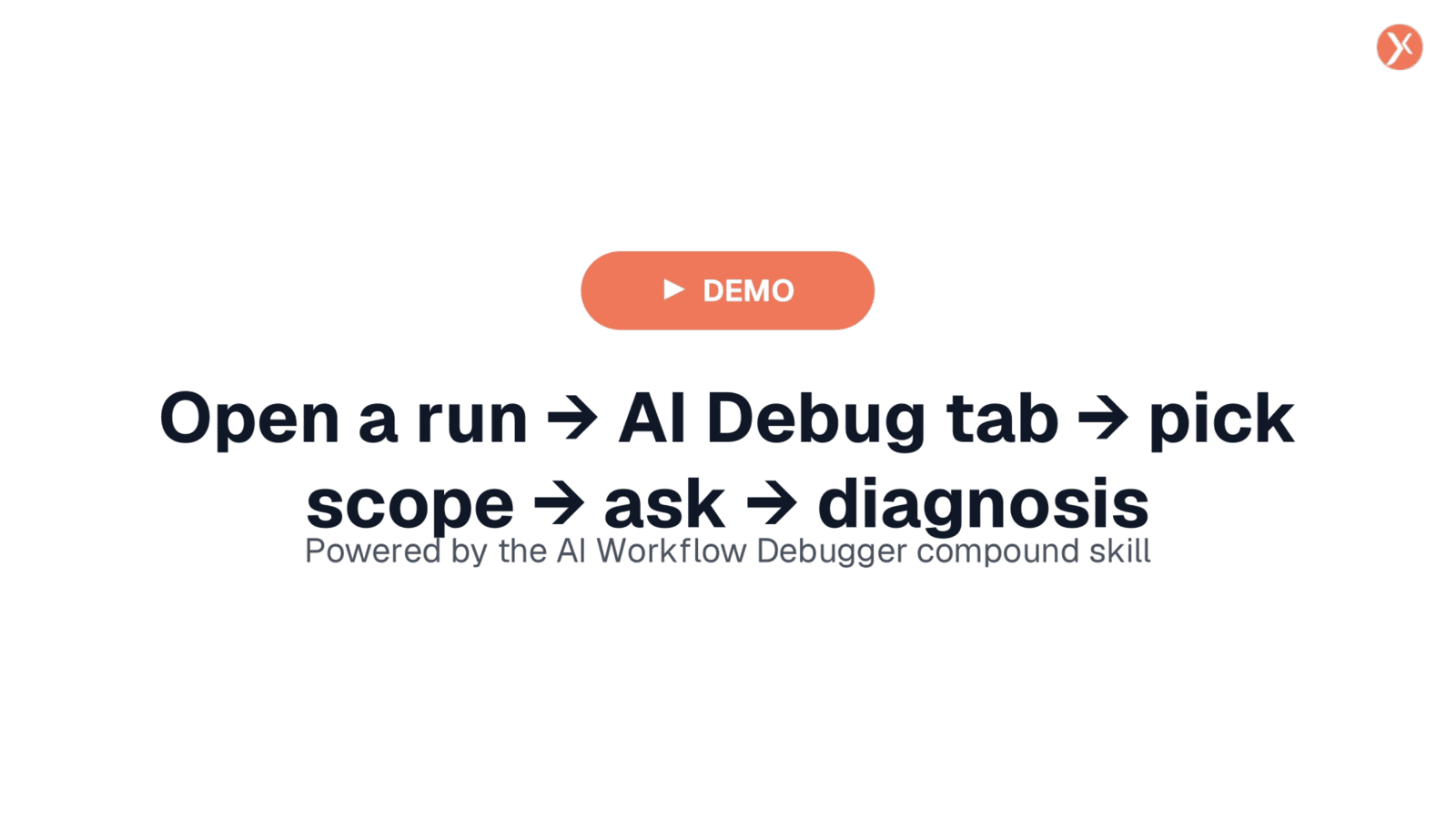 AI Debug Workflow Overview