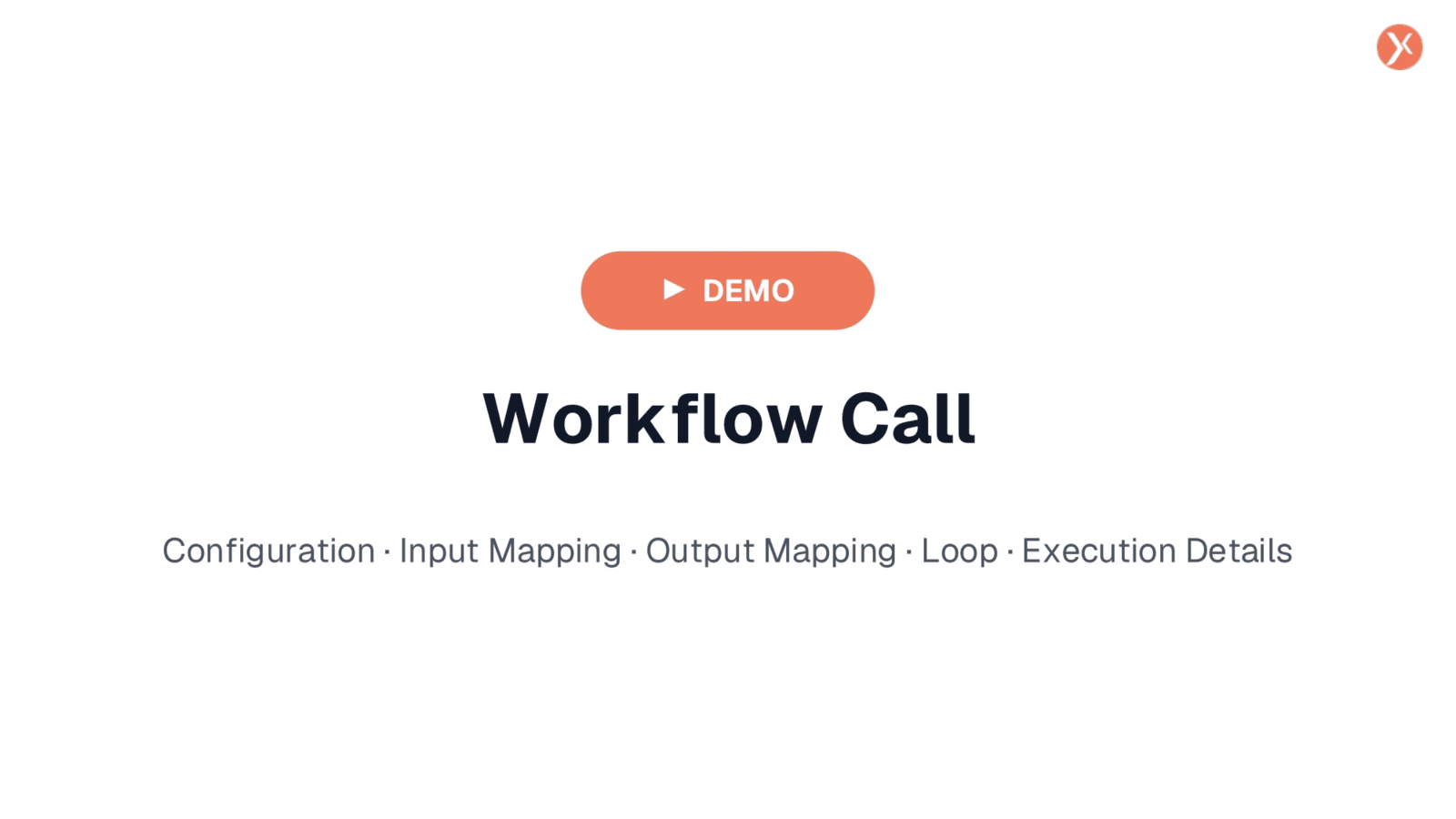 Workflow Call Demo Overview