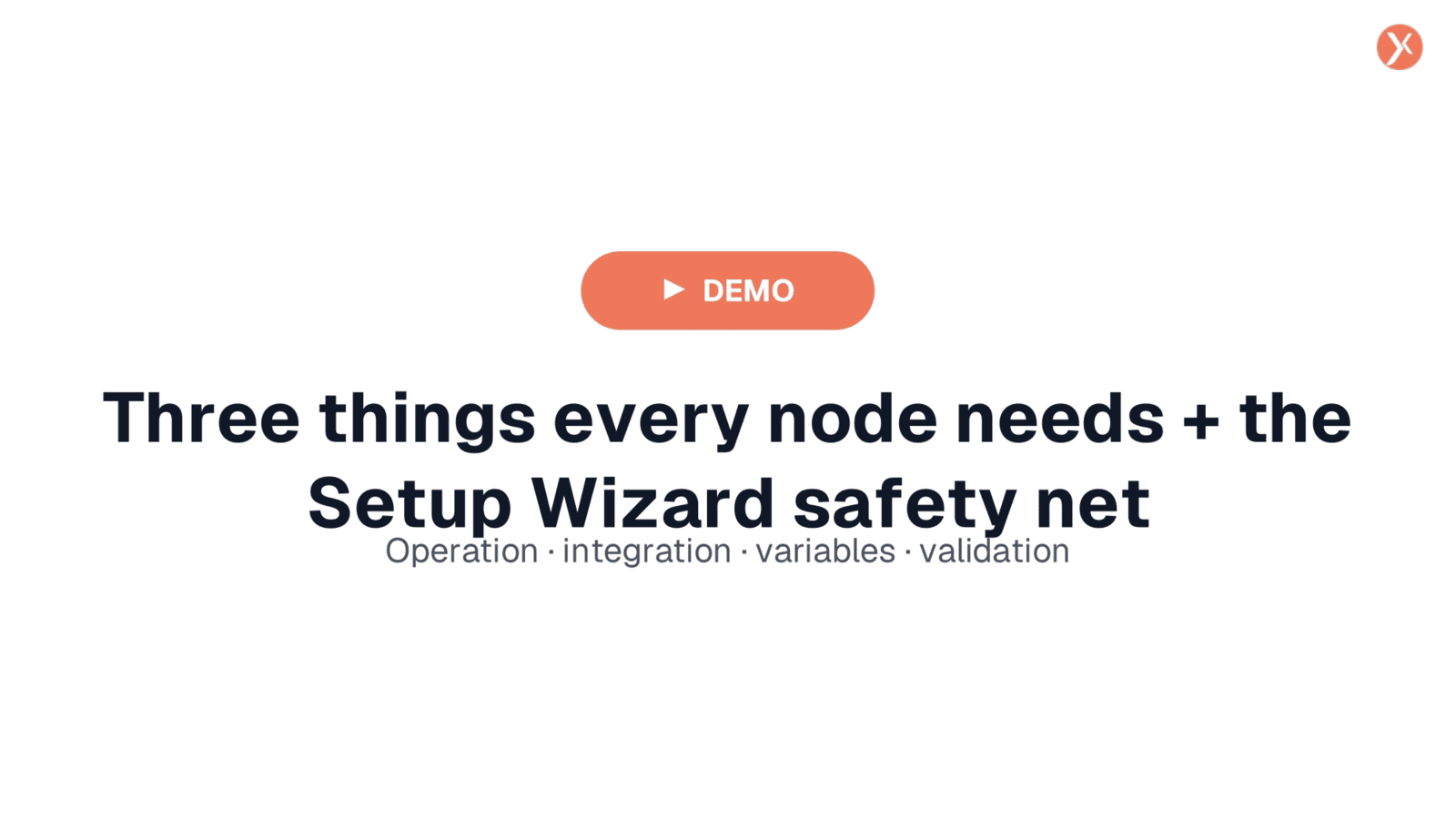 Node Configuration Essentials and Setup Wizard