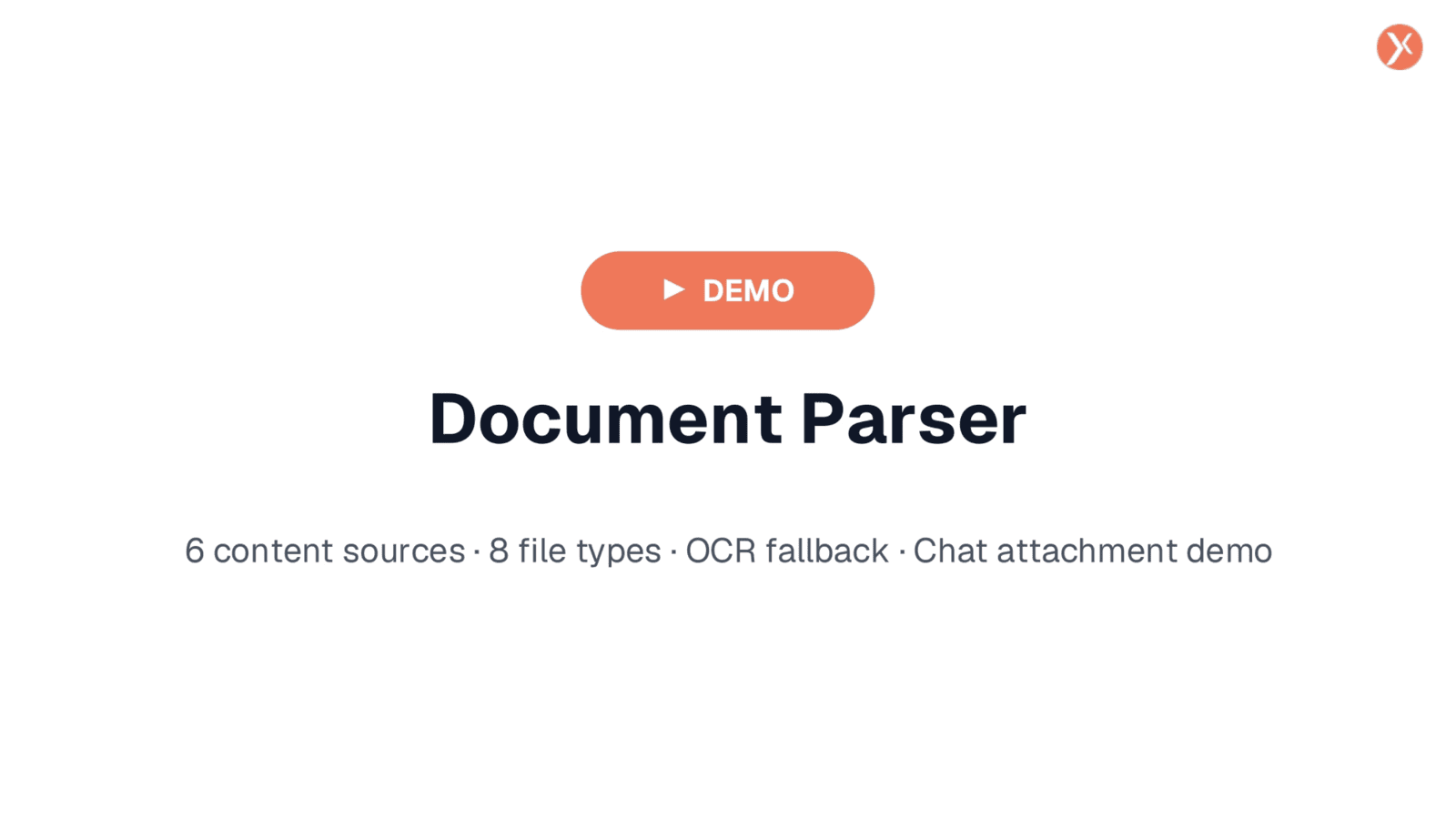 Document Parser Demo Overview