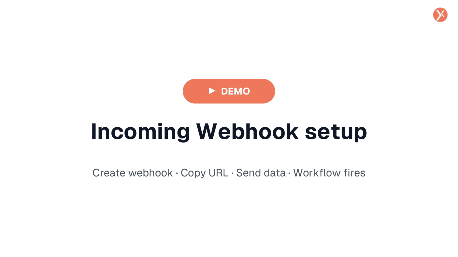 Incoming Webhook Setup