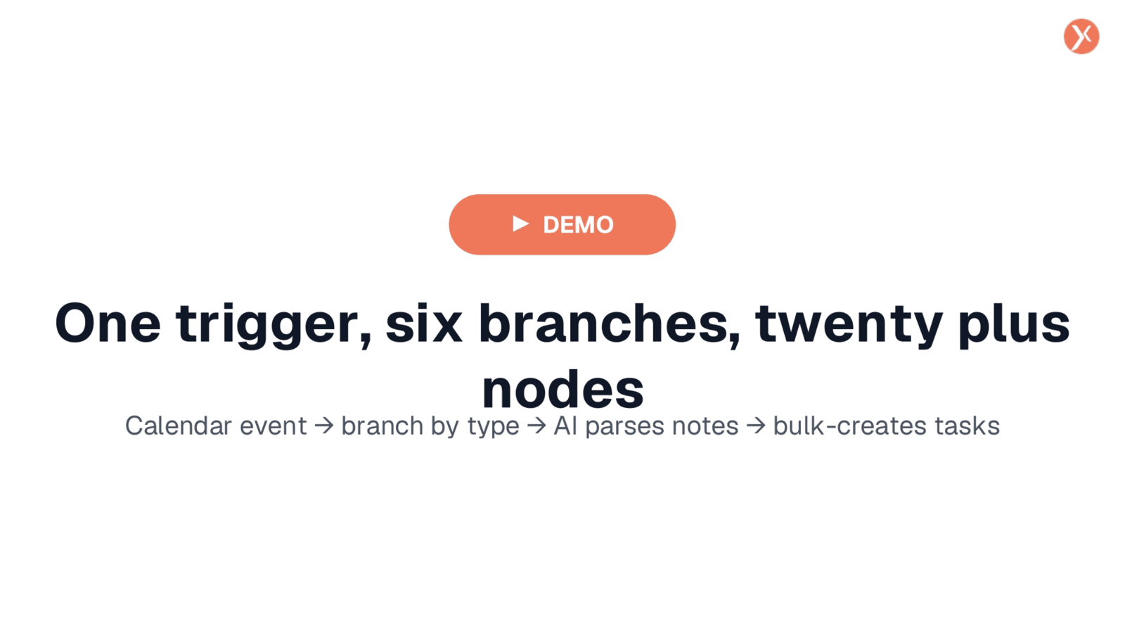 Complex Workflow Overview