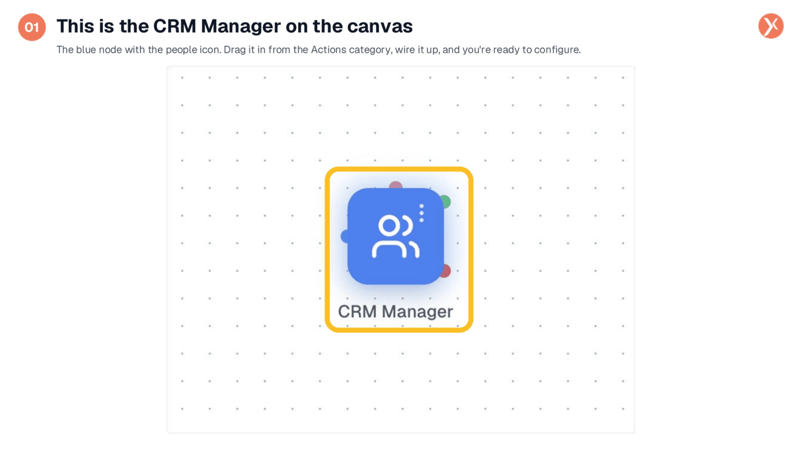 CRM Manager on the Canvas