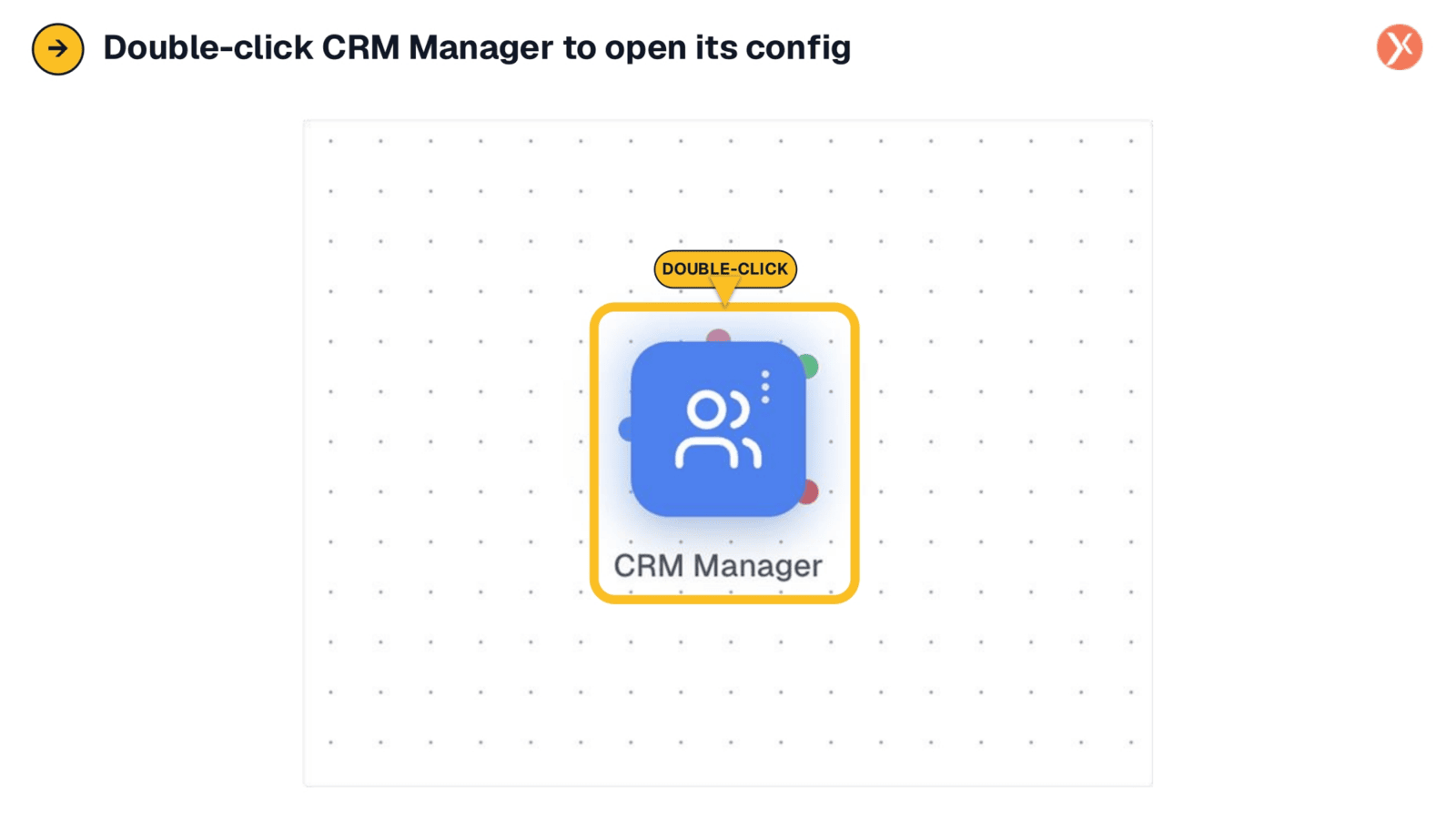Opening CRM Manager Configuration