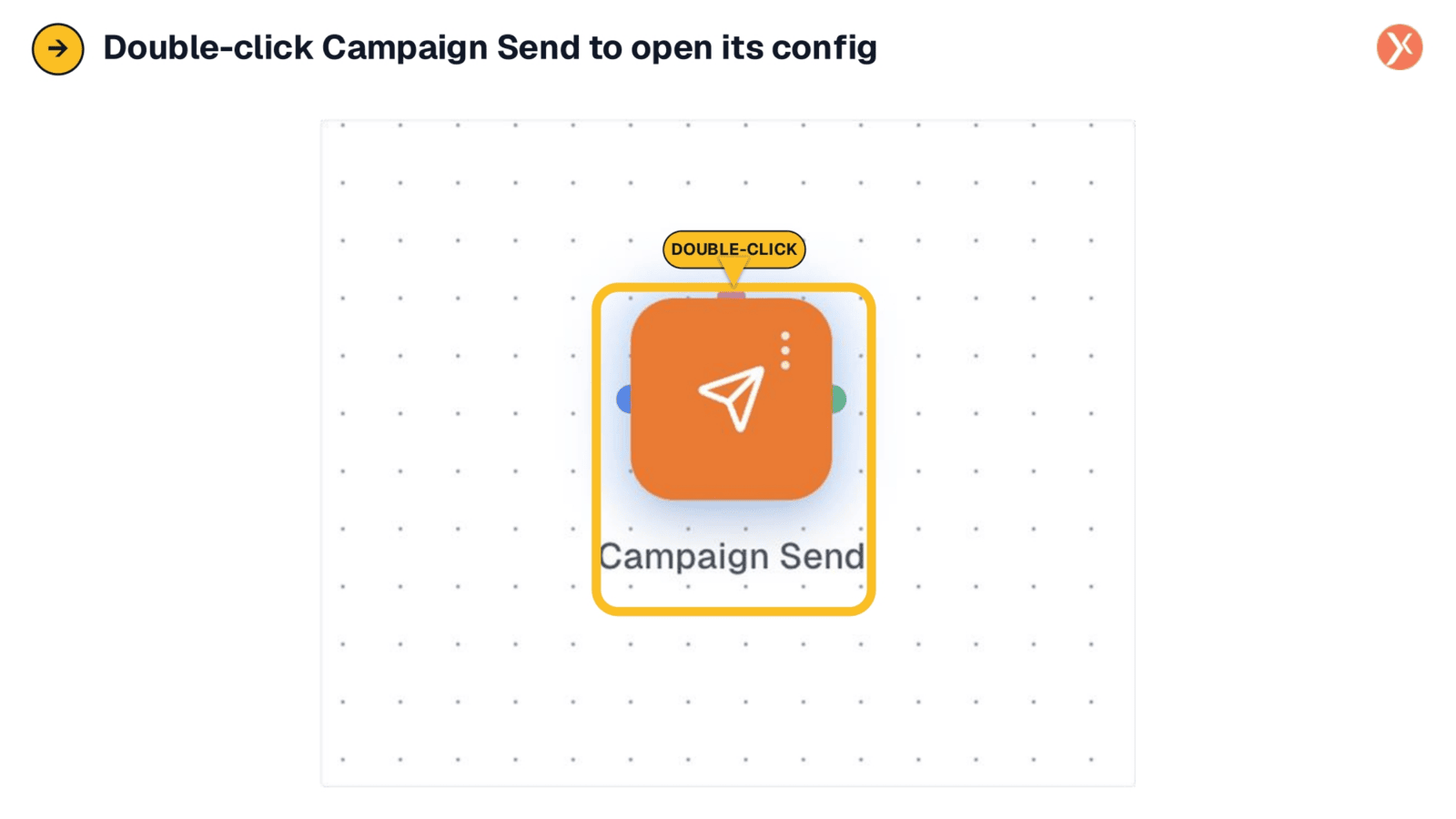 Accessing Campaign Send Configuration