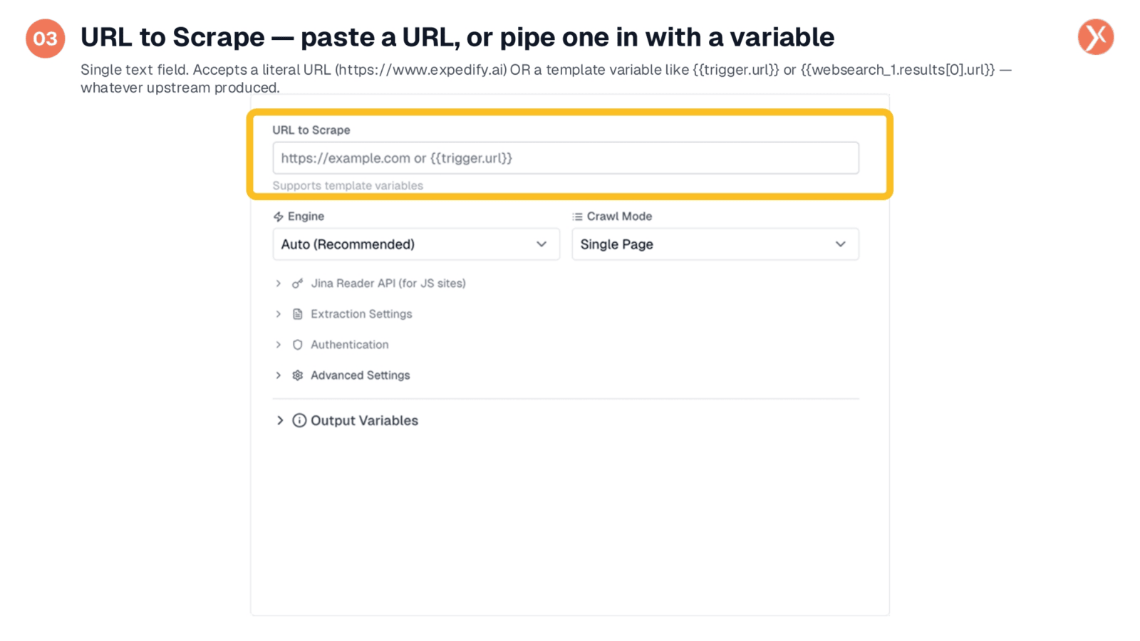 URL to Scrape: Inputting Your Target
