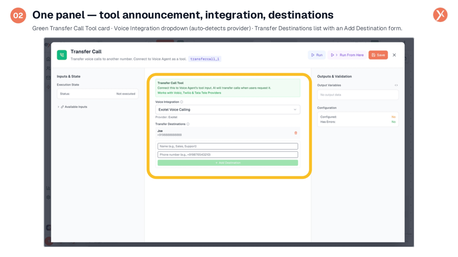 Configuration Panel: Overview