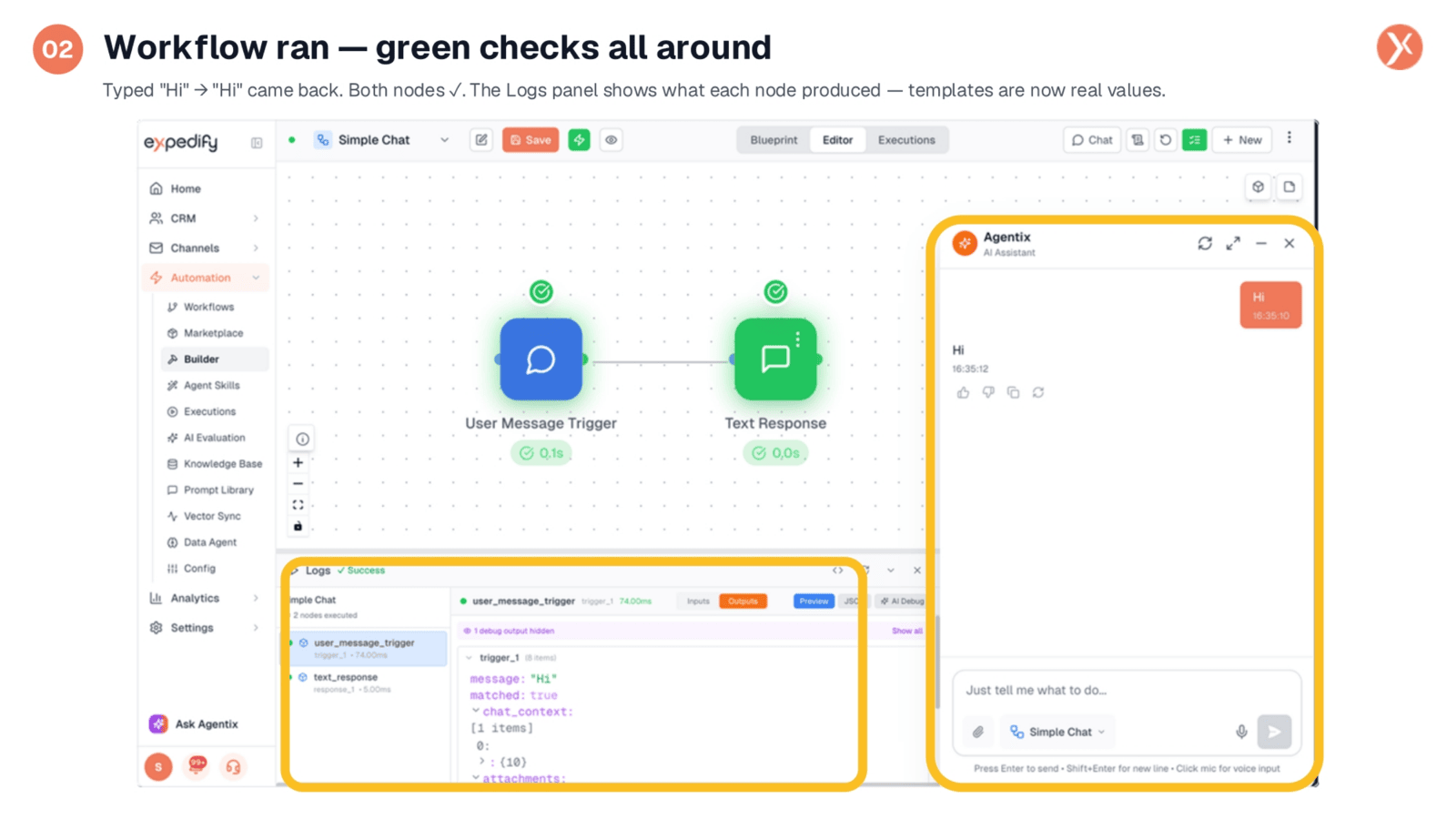 Workflow Execution and Green Checks