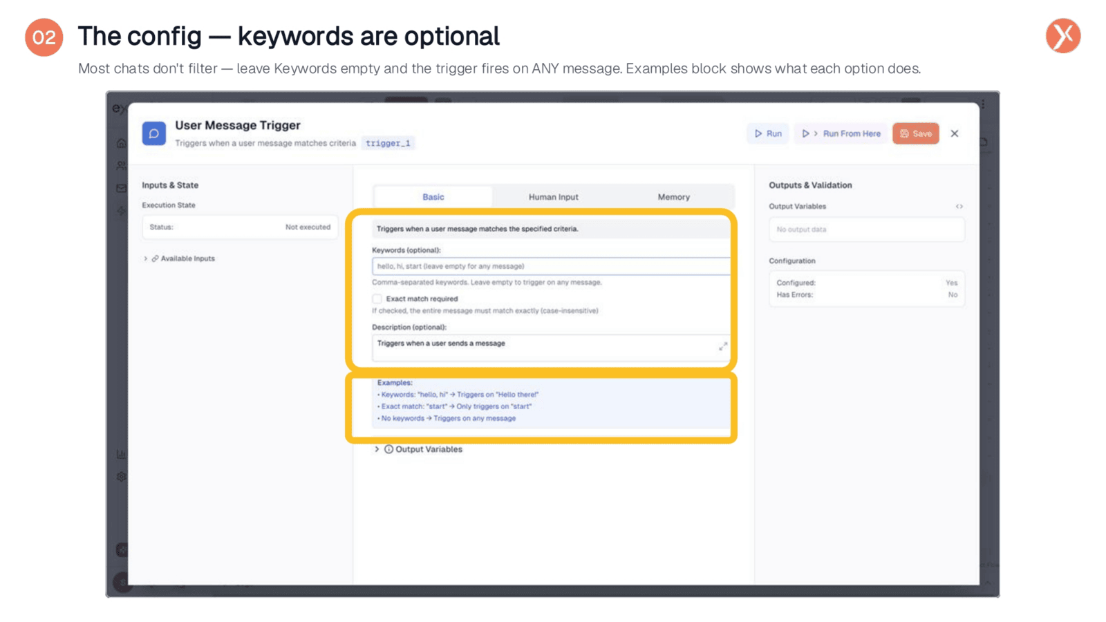 The Config - Keywords Are Optional