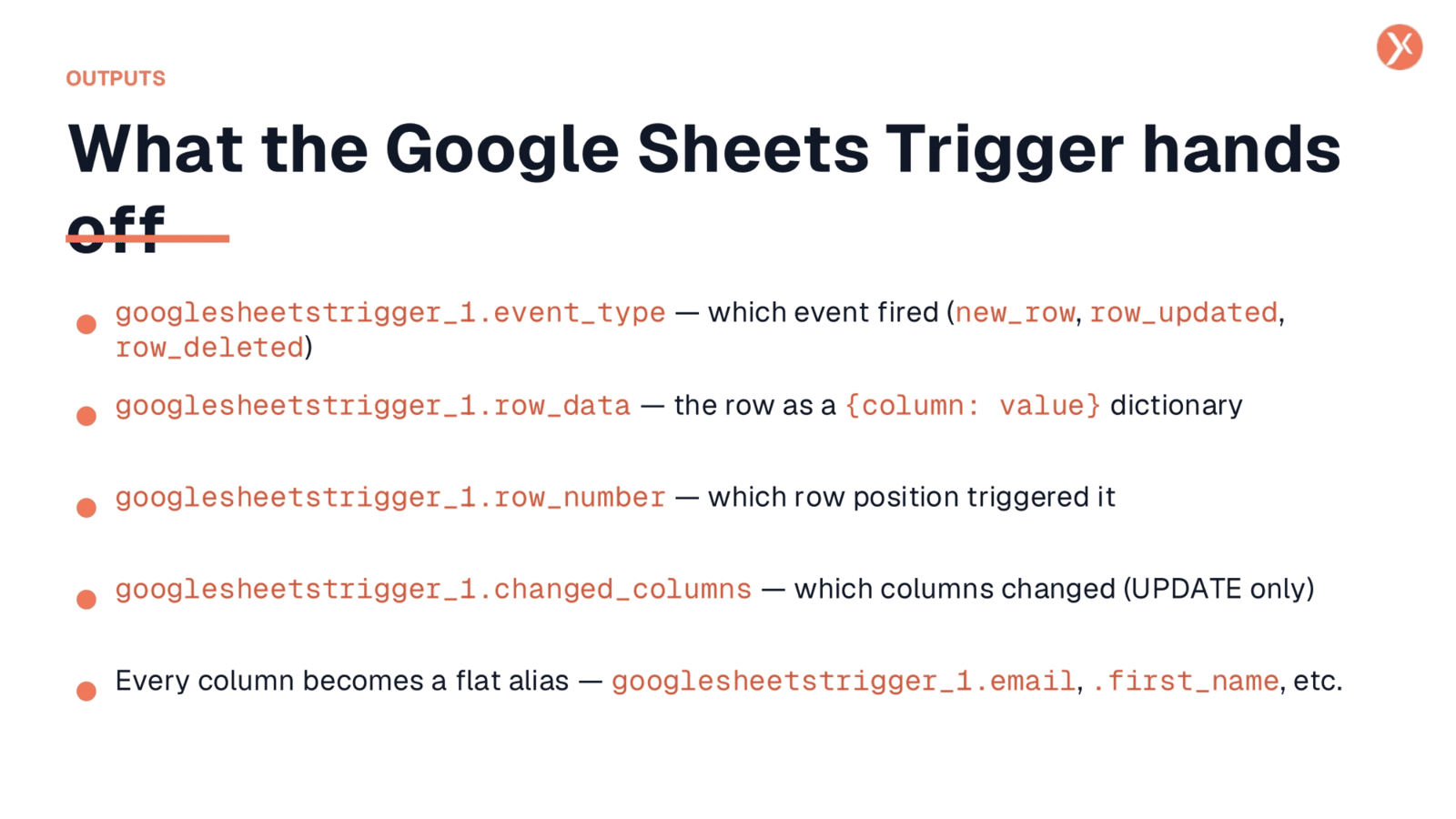 Understanding Trigger Outputs