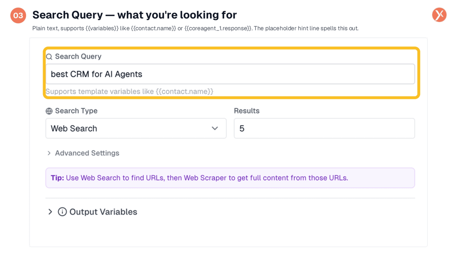 Defining Your Search Query