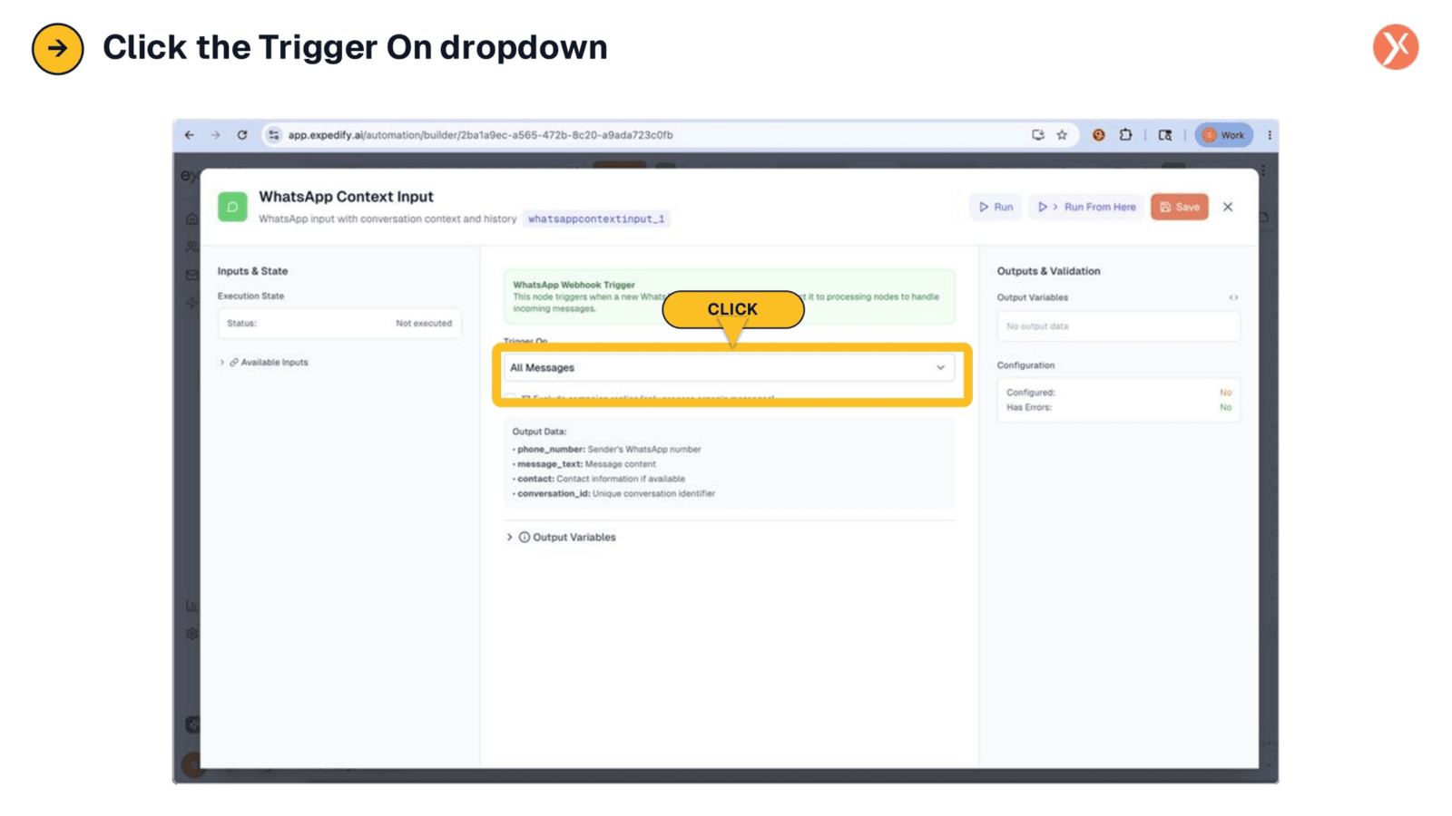 Accessing Trigger On Options