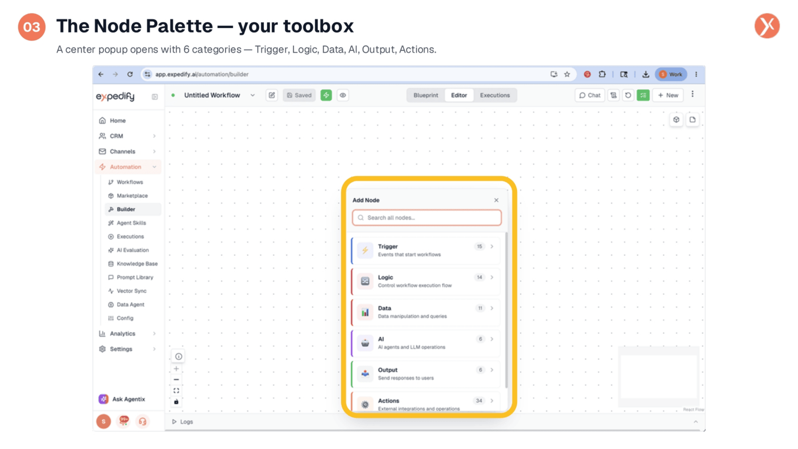 The Node Palette: Your Toolbox