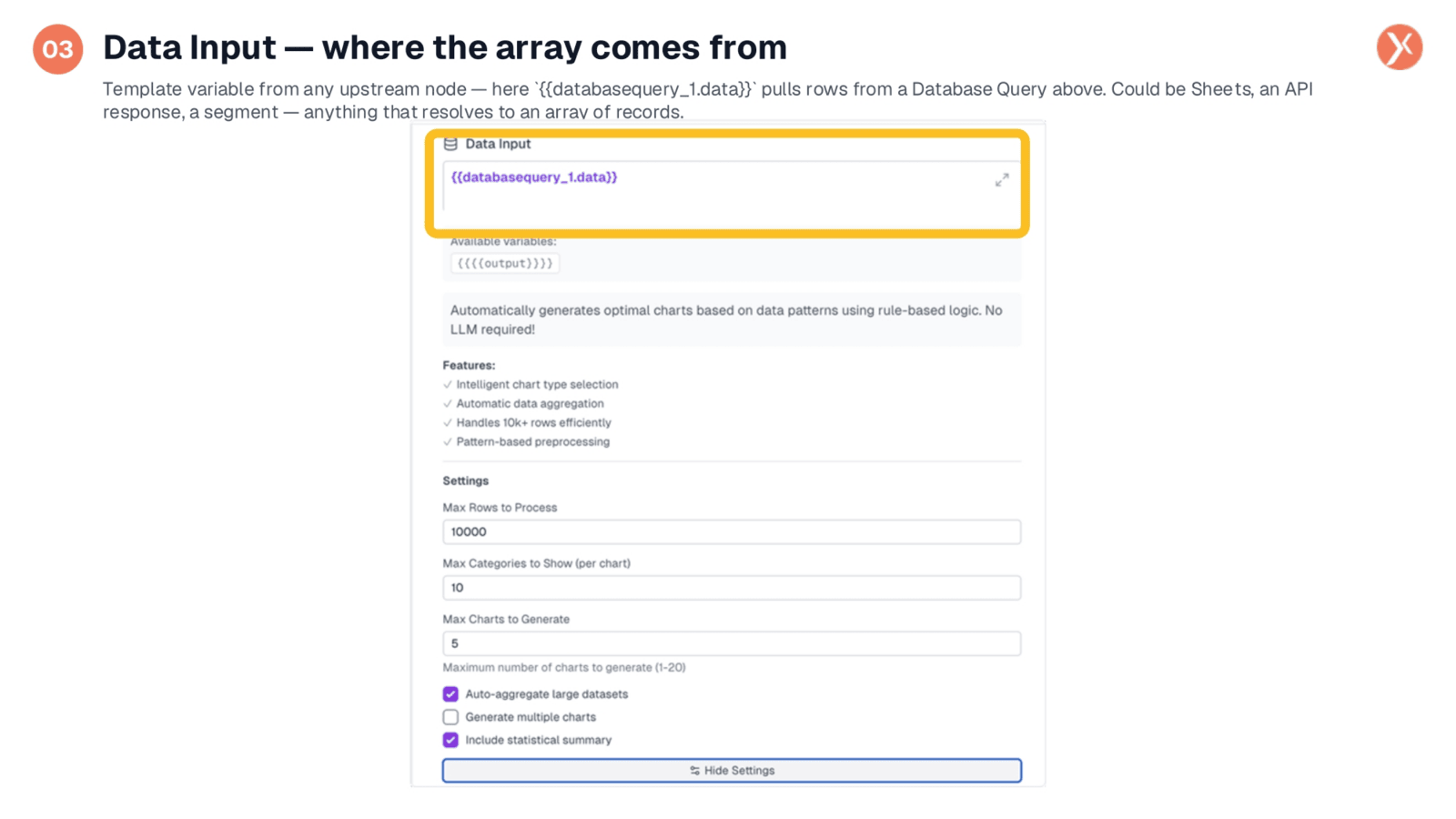 Data Input: Sourcing Your Array Data