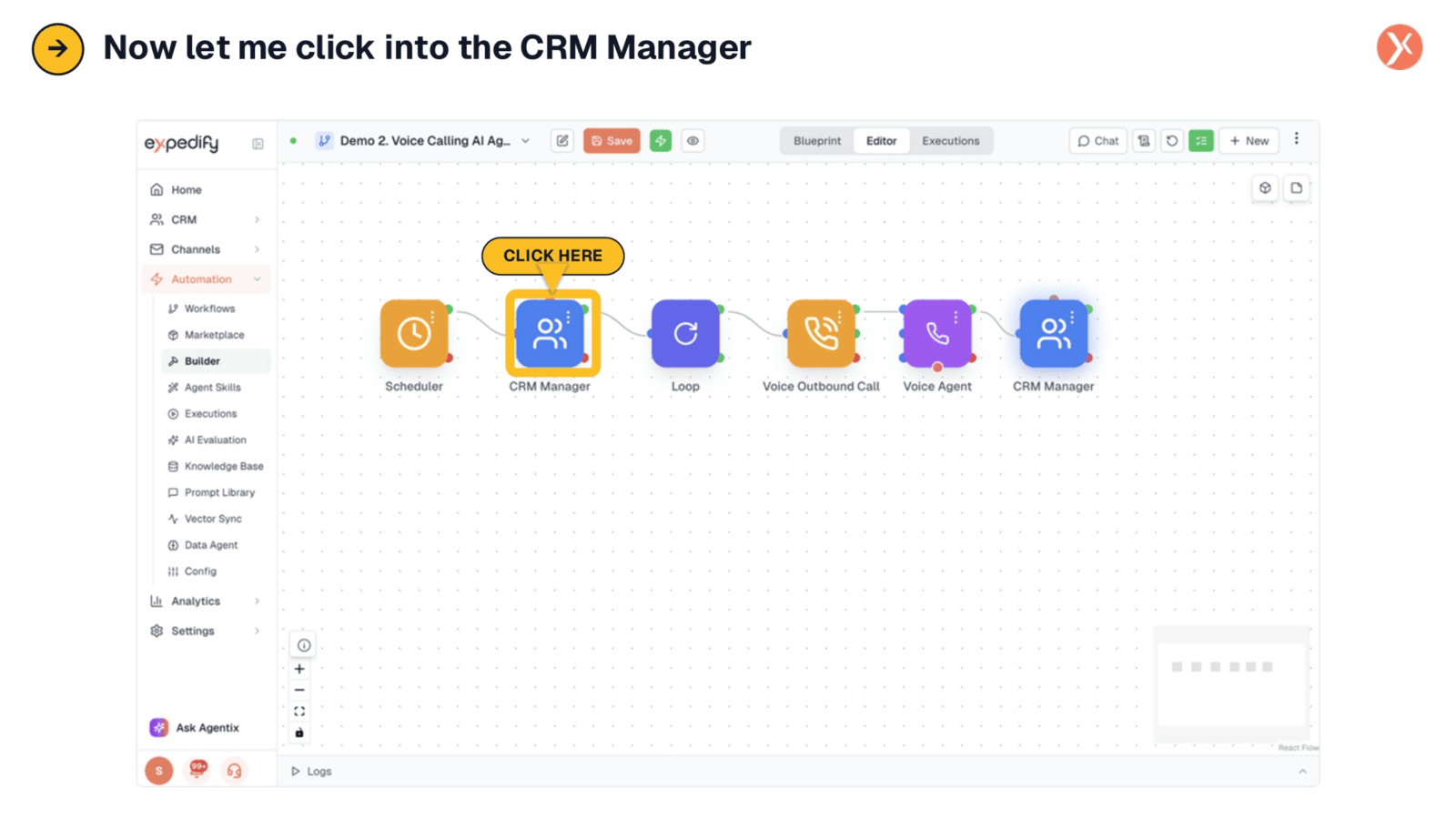 Exploring the CRM Manager