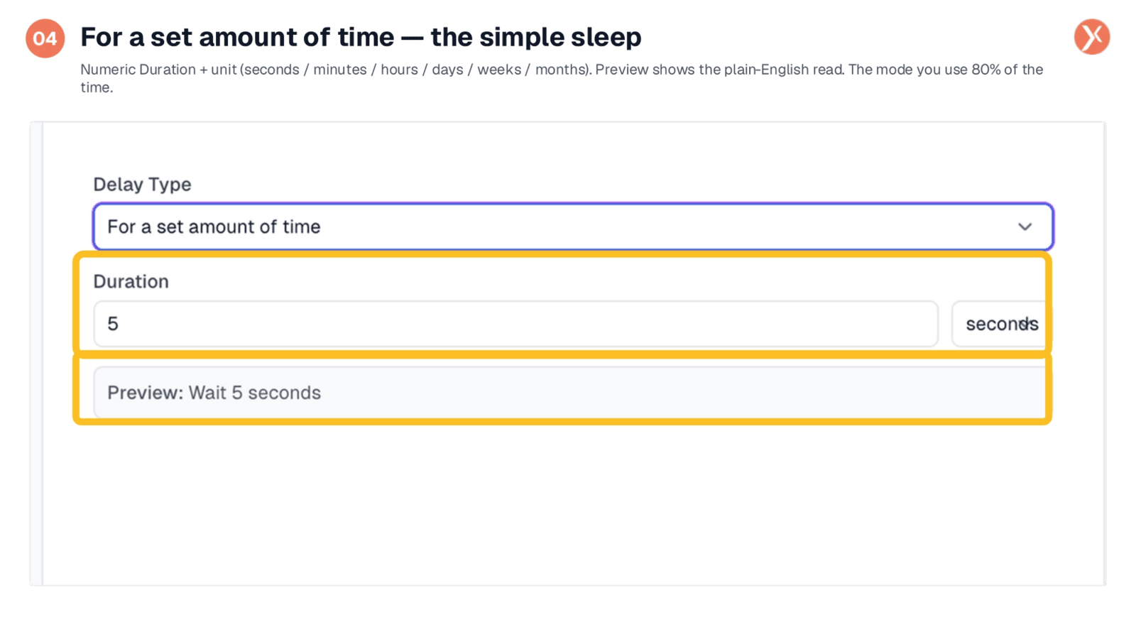 Simple Time-Based Delay