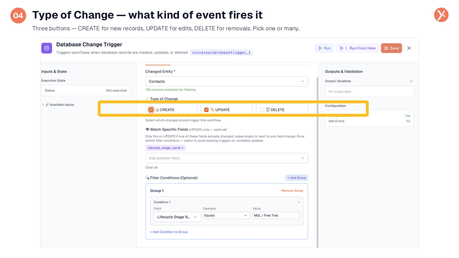 Utilizing Watched Fields for Precision