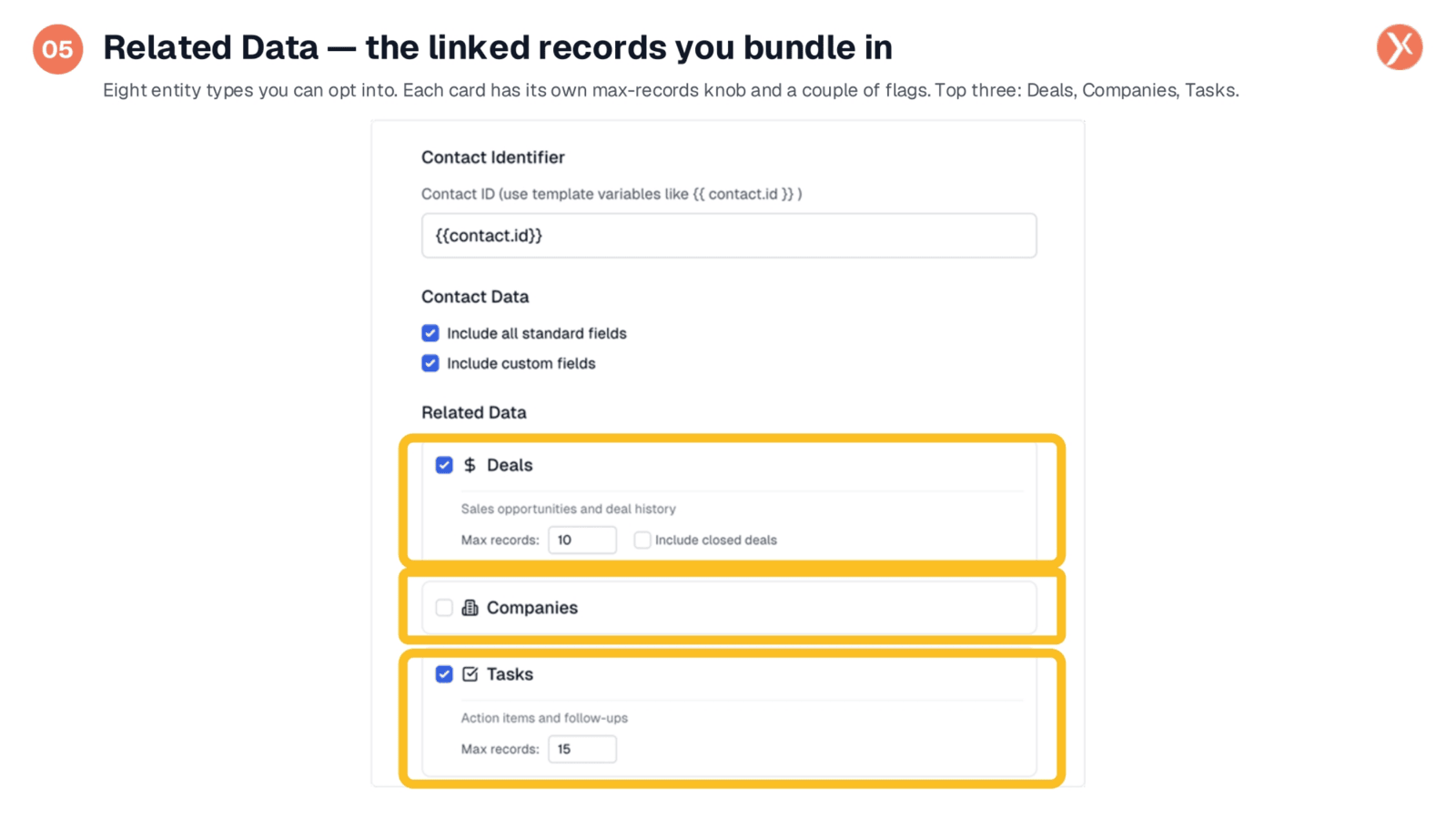 Bundling Related Data Records