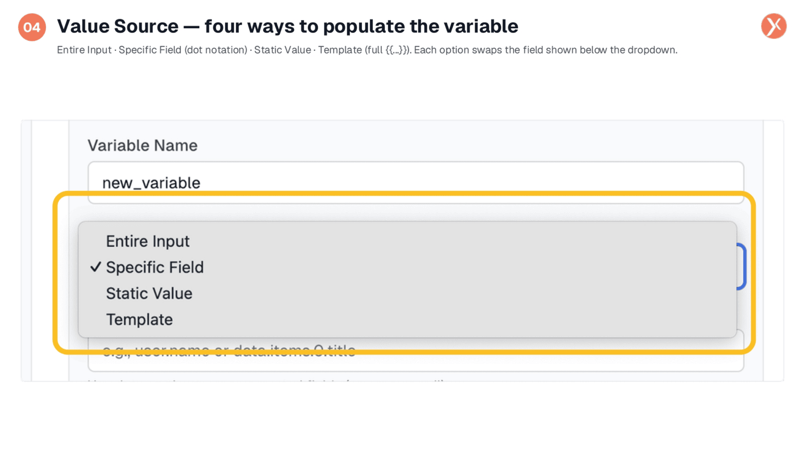 Four Ways to Populate Variables