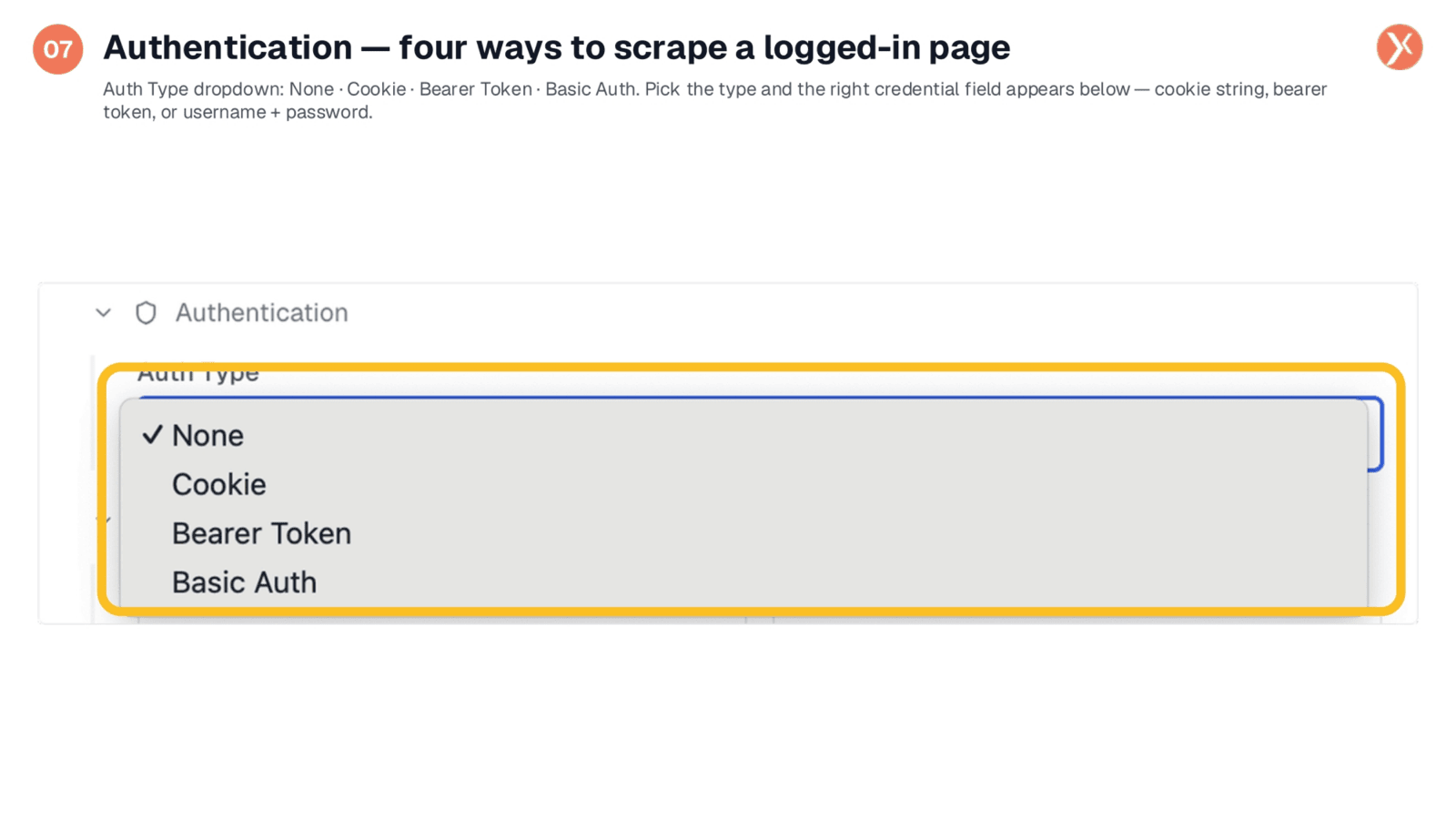 Authentication: Scraping Logged-In Pages