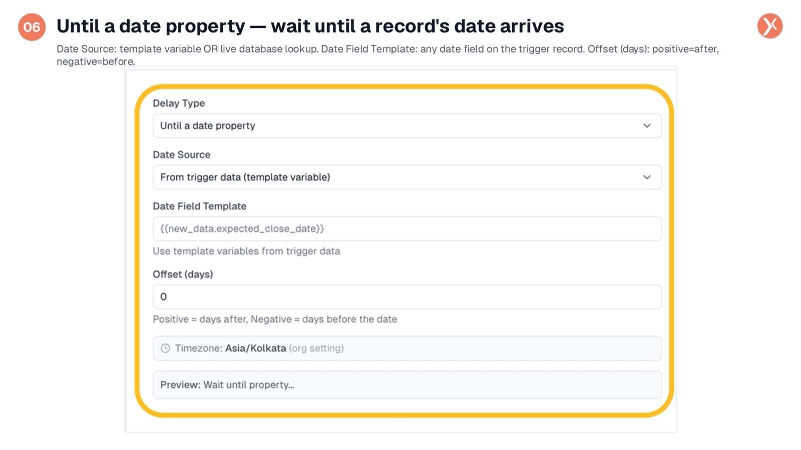 Waiting for a Record's Date