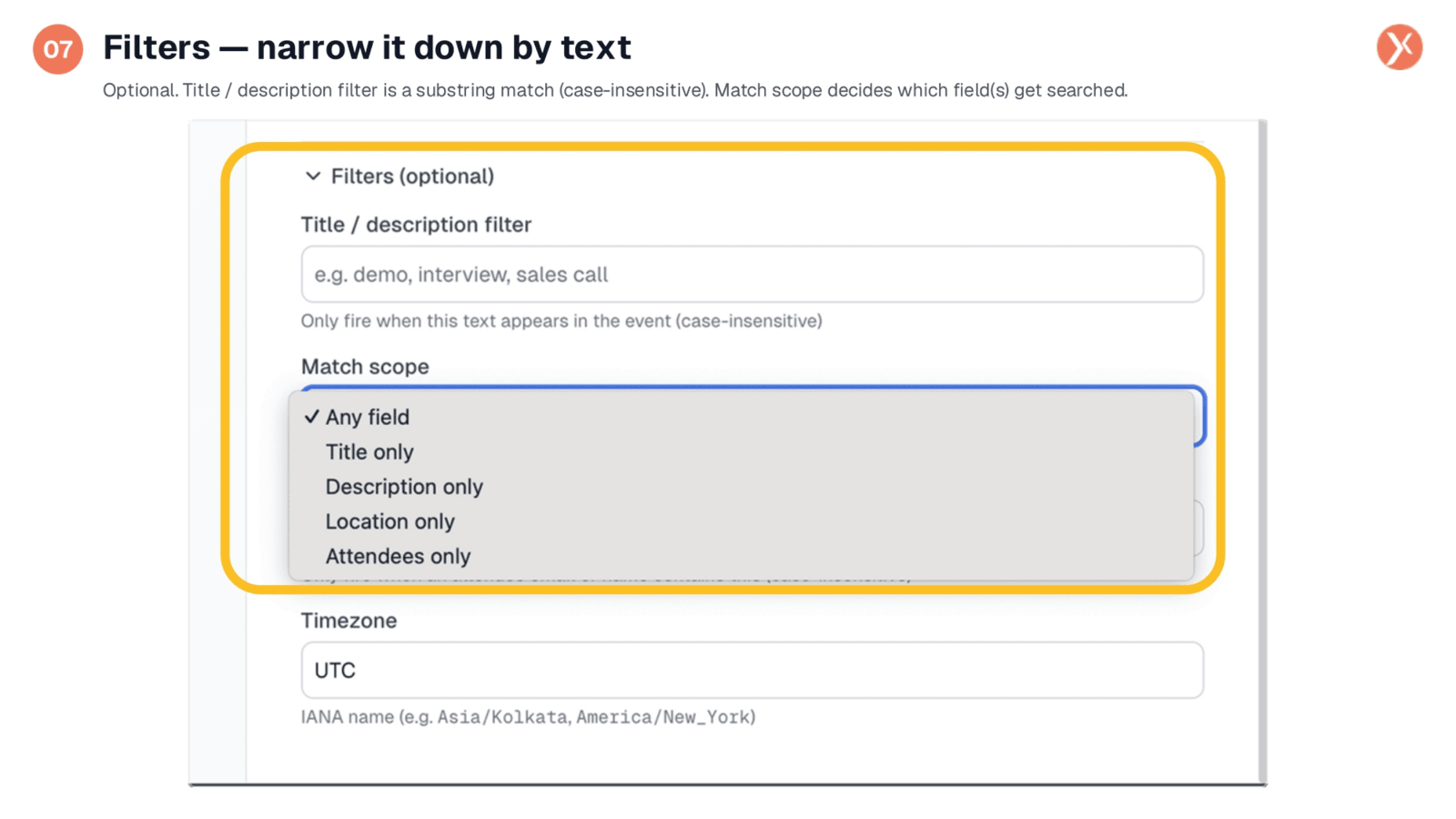 Filters: Narrow It Down by Text