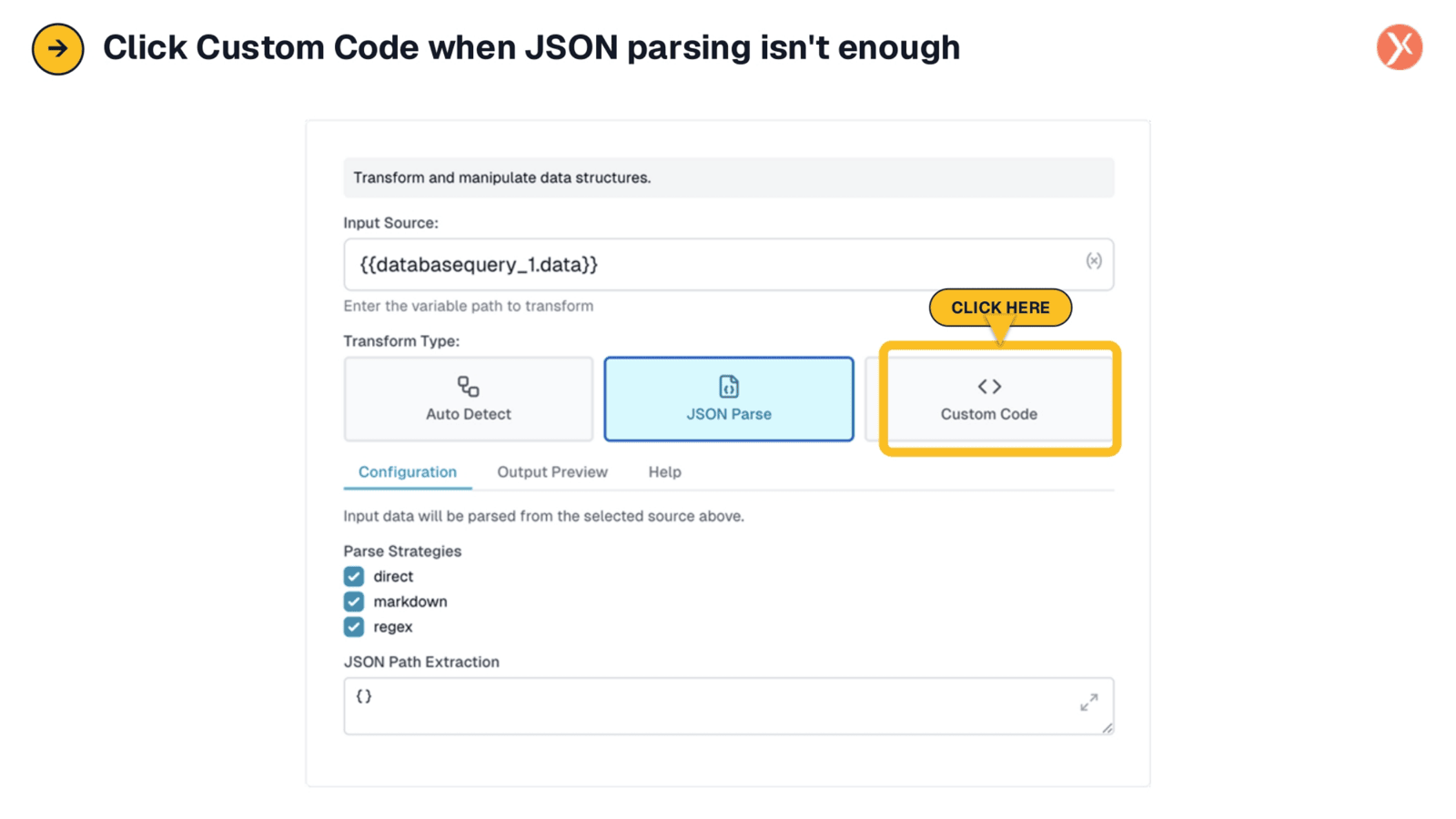 When to Use Custom Code
