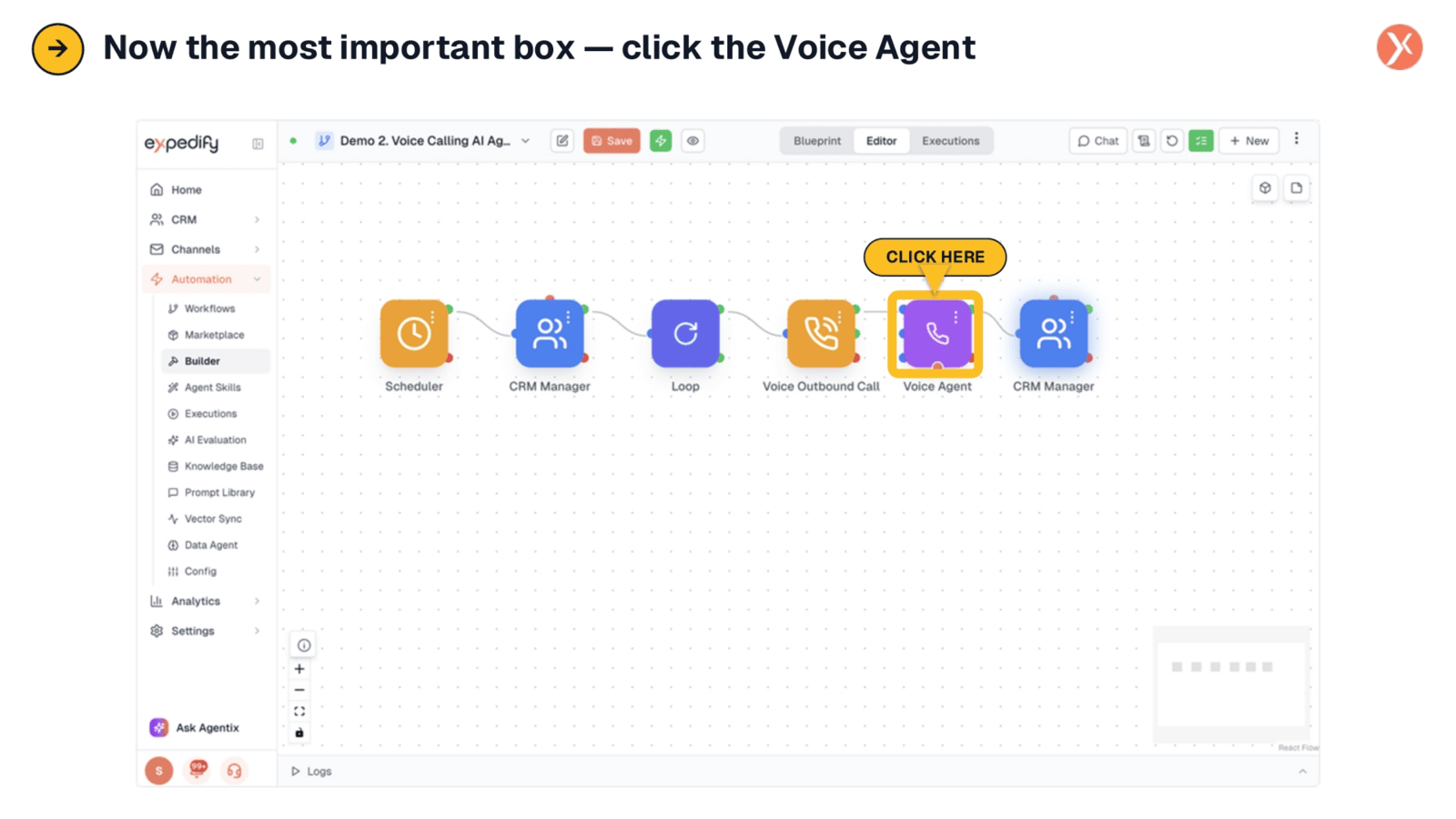 Focusing on the Voice Agent