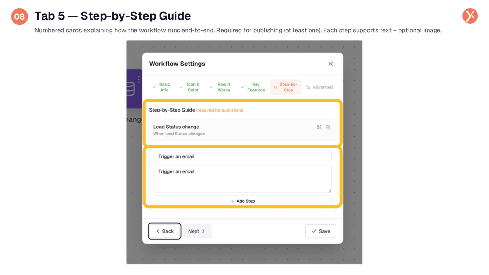 Tab 5: Step-by-Step Guide
