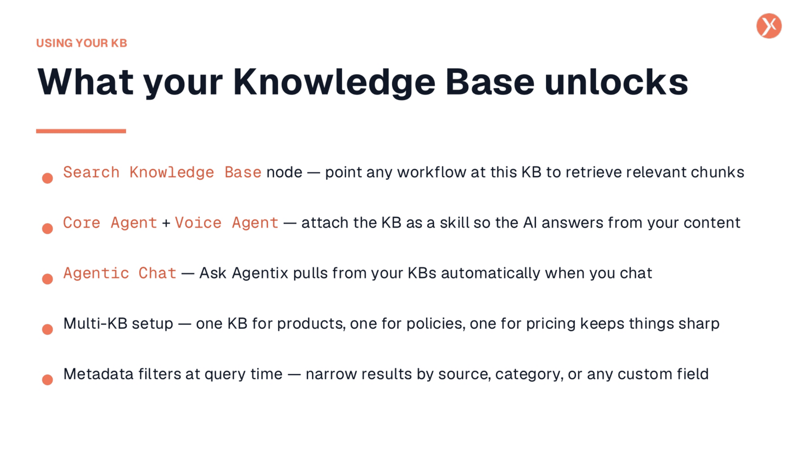 What your Knowledge Base unlocks