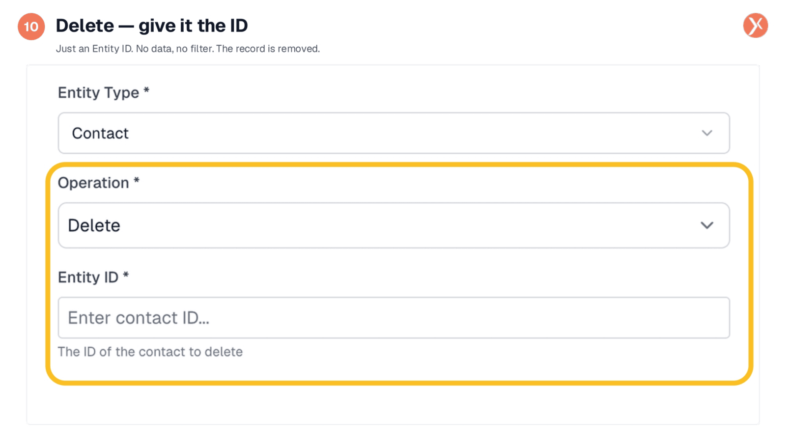 Deleting Records by ID