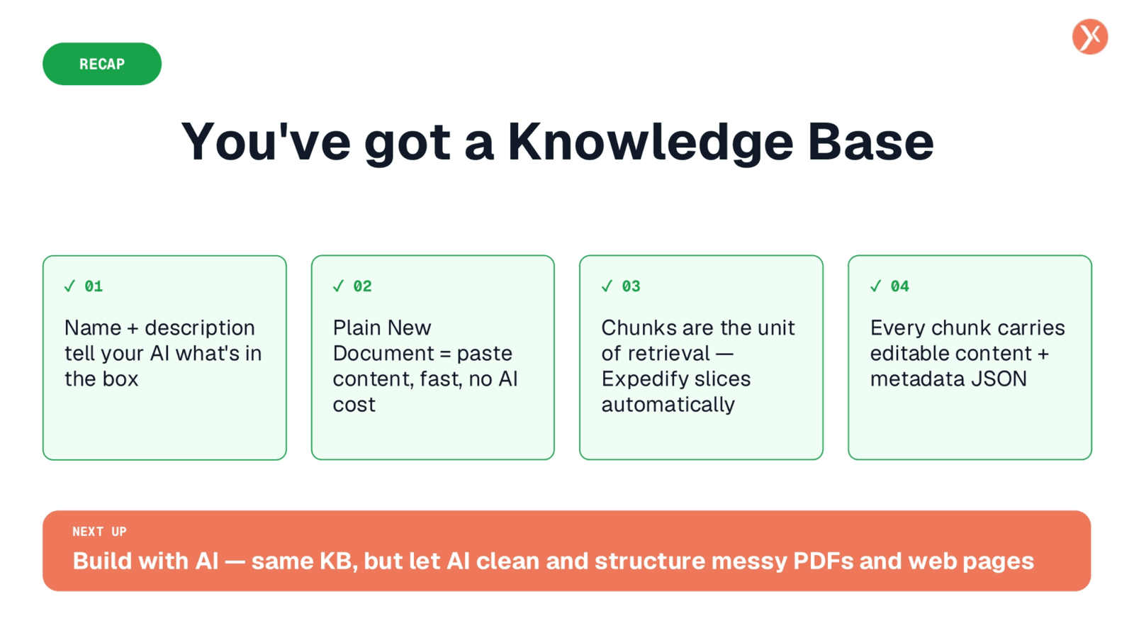 You've got a Knowledge Base