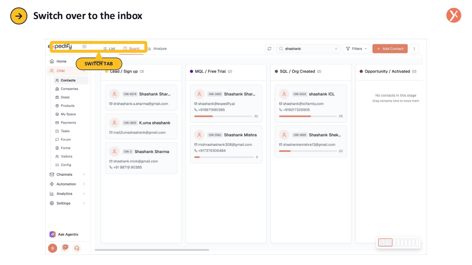 Checking the Inbox