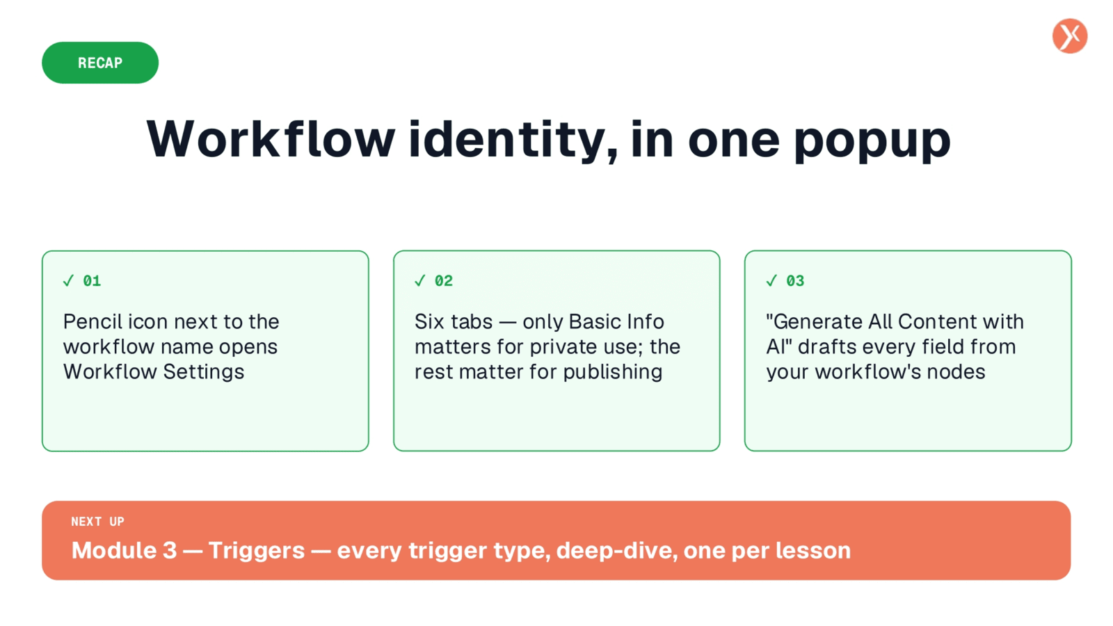 Workflow Identity Recap and Next Steps