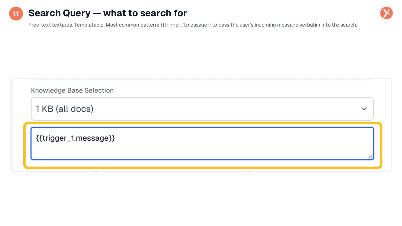 Search Query — what to search for
